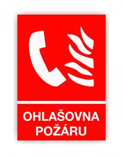 Ohlašovna požáru (Požární značka)