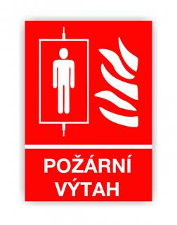 Požární výtah (Požární značka)