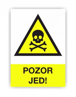 Pozor jed (Výstražná značka)