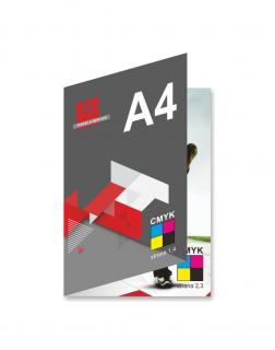 Skládačka A4 - tisk 4/4 (oboustranný plnobarevný tisk)