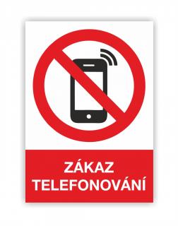 Zákaz telefonování (Zákazová značka)