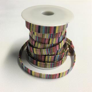 Dekorační pásek 10mm - Barevný pastel