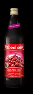 Rabenhorst Brusinkový džus BIO 750 ml