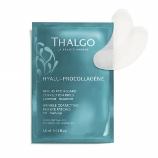 THALGO Hyalu-Procollagene Oční maska pro nápravu vrásek s kolagenem 8 párů
