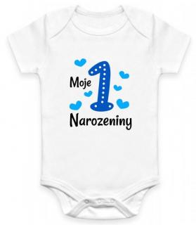 Dětské BODY 1. narozeniny