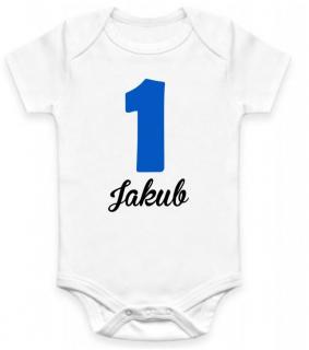Dětské BODY 1 rok + jméno