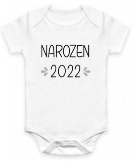 Dětské BODY Narozen v roce 202X