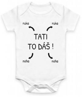 Dětské BODY Tati to dáš!