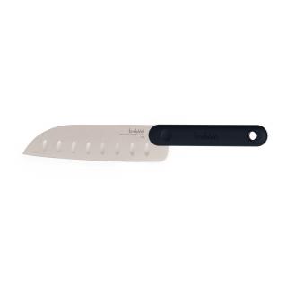 Nůž na ovoce a zeleninu Santoku Trebonn černá 18 cm