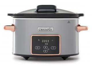 Pomalý hrnec Crockpot 3,5l stříbrný/měď (CSC059X)