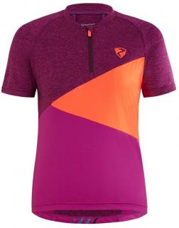 ZIENER dres NACIS JUNIOR - Purple/Orange 140