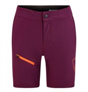 ZIENER šortky NATSU X-FUNCTION JUNIOR - Purple/Orange 152