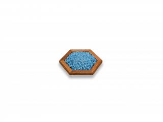 Bosé chodníky - Minihexagon modrý mramor 1ks