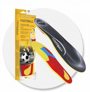 FootWave - ortopedické vložky do bot Fotbal Velikost: K (34-35)