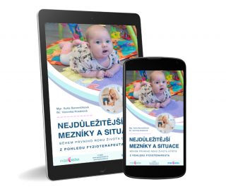 Fyzionožka - E-book - Nejdůležitější mezníky a situace během prvního roku života dítěte  - z pohledu fyzioterapeuta