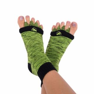 Happy Feet - Adjustační ponožky GREEN Velikost: L (vel. 43-46)