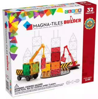 Magna Tiles - Magnetická stavebnice Builder 32 ks