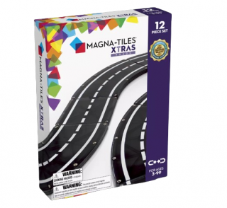 Magna Tiles - Magnetická stavebnice Xtras Roads 12 ks