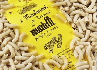 Martelli pasta Maccheroni di Toscana 500 g (Maccheroni di Toscana suché bezvaječné semolinové těstoviny dle tradiční receptury z Toskánska)