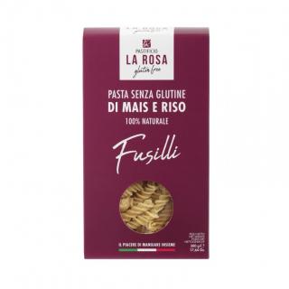 Pastificio La Rosa bezlepkové těstoviny Fusilli 500 g (Kukuřično-rýžové těstoviny bez lepku)