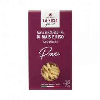 Pastificio La Rosa bezlepkové těstoviny Penne 500 g (Pastificio La Rosa bezlepkové těstoviny Penne Kukuřično-rýžové těstoviny bez lepku)