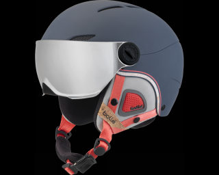 BOLLE JULIET VISOR NAVY / ROSE SILVER GUN + LEMON Velikost: 52-54 cm