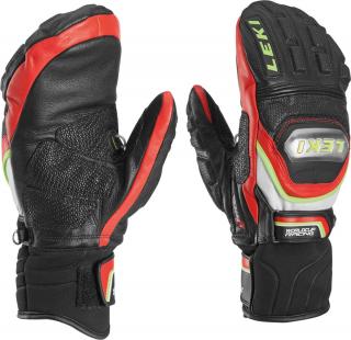 Leki Worldcup Race Titanium S Mitt Red Barva: Black/Red, Velikost: 10