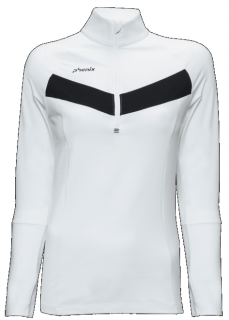 Phenix Gassan 1/2 Zip Tee ES882LS61-WT - Dámský lyžařský rolák Velikost oblečení: 38