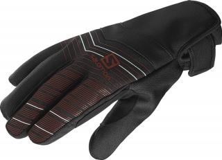 Salomon RS WARM GLOVE M Black/MATADOR-X Velikost: L