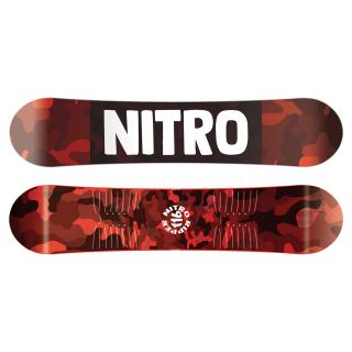 Snowboard Nitro Ripper Kids Red 20/21 Délka: 116 cm