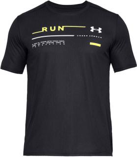 Tričko Under Armour Run Graphic Tee Velikost oblečení: L