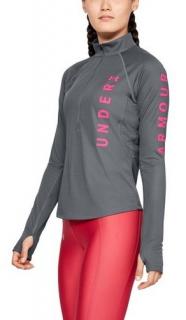 Tričko Under Armour Speed Stride Split Wordmark Half Zip Velikost oblečení: L