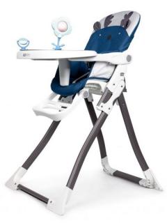 Dětská židlička na krmení polohovací a skládací, od 6 měsíců, sobík
