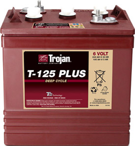 Trakční baterie Trojan T 125 Plus 6V