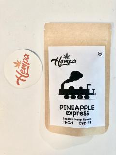 KONOPNÉ KVĚTY ''PINEAPPLE EXPRESS'' (CBD 25 / 1G) [HEMPA]