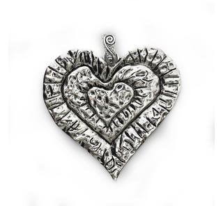 Náhrdelník srdce NS001 (Přívěšek - módní doplněk, šperk)