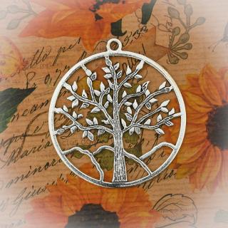 Přívěšek mandala strom života ZS003 (Přívěšek - módní doplněk, šperk)