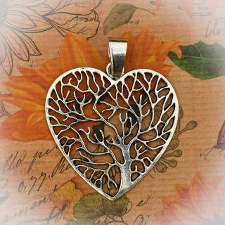 Přívěšek mandala strom života ZS006 (Přívěšek - módní doplněk, šperk)