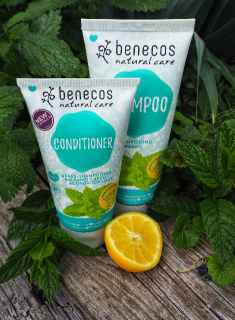 Benecos Šampon na vlasy s kopřivou a meduňkou 200ml