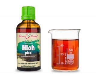 Bylinné kapky Hloh plod kapky (tinktura) 50 ml