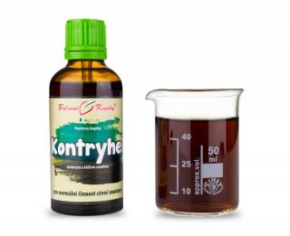 Bylinné kapky Kontryhel kapky (tinktura) 50 ml