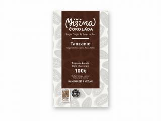 Míšina čokoláda 100% hořká - Tanzanie 50g