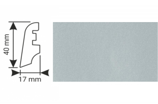 K-Produkt lišta KP40 111 Stříbro