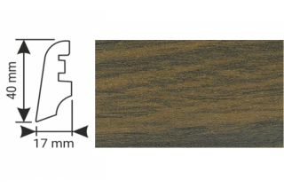K-Produkt lišta KP40 3123 Dub mořený