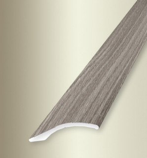 Küberit 247 H/SK - Přechodová lišta 40 mm dekor dřeva, nivelace 0 - 18 mm, samolepicí Barva dekoru: dub šedý H61, Délka lišty: 270 cm