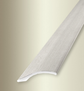 Küberit 247 H/SK - Přechodová lišta 40 mm dekor dřeva, nivelace 0 - 18 mm, samolepicí Barva dekoru: dub světle šedý H65, Délka lišty: 270 cm
