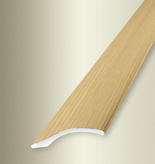 Küberit 247 H/SK - Přechodová lišta 40 mm dekor dřeva, nivelace 0 - 18 mm, samolepicí Barva dekoru: dub světlý H30, Délka lišty: 270 cm