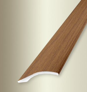 Küberit 247 H/SK - Přechodová lišta 40 mm dekor dřeva, nivelace 0 - 18 mm, samolepicí Barva dekoru: ořech H81, Délka lišty: 270 cm