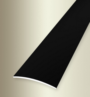 Küberit 459 SK - Přechodový profil 30 mm, oblý - samolepící Barva dekoru: černá F16 - RAL 9005, Délka lišty: 90 cm