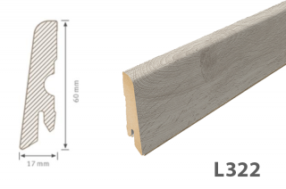 Lišta MDF original Egger L 322